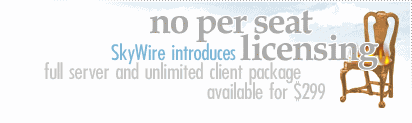 Full Server and Unlimited client Package available for $299